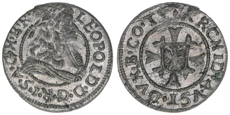 Leopold I. 1657-1704 1 Kreuzer, ... 