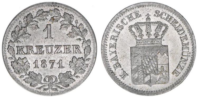 Ludwig II. 1864-1886 Bayern. 1 ... 