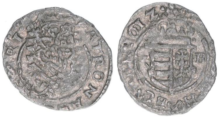 Matthias 1608-1619 Denar, 1612 KB. ... 
