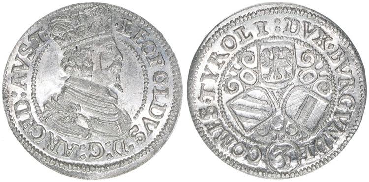 Erzherzog Leopold V. 1618-1632 3 ... 