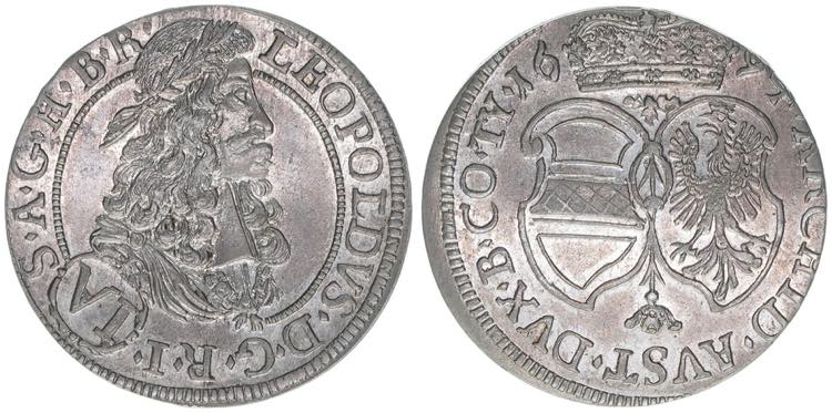 Leopold I. 1658-1705 6 Kreuzer, ... 