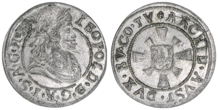 Leopold I. 1657-1705 1 Kreuzer, ... 