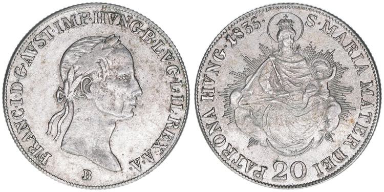 Franz (II.) I.1792-1835 20 ... 