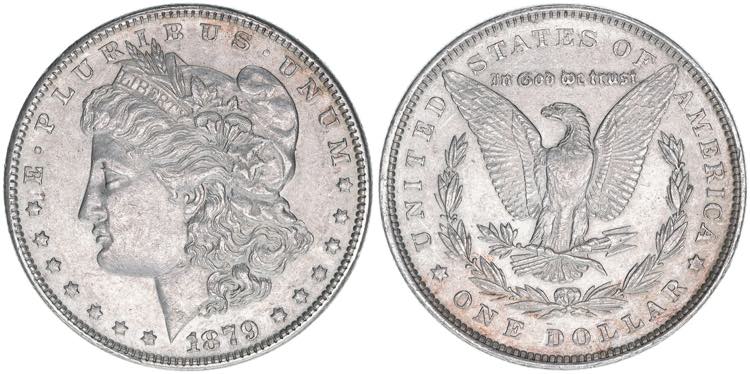 One Dollar, 1879 Vereinigte ... 