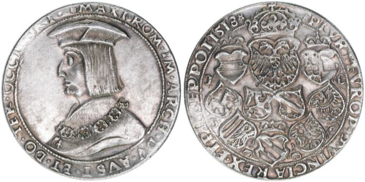 Maximilian I. 1490-1519 Guldiner, ... 