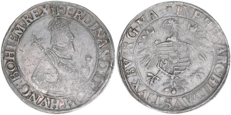 Ferdinand I. 1522-1558-1564 Taler, ... 