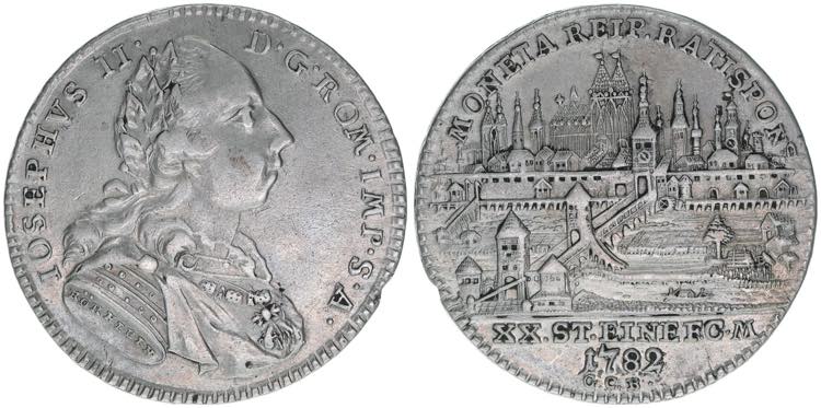 Joseph II. 1765-1790 Regensburg. ... 