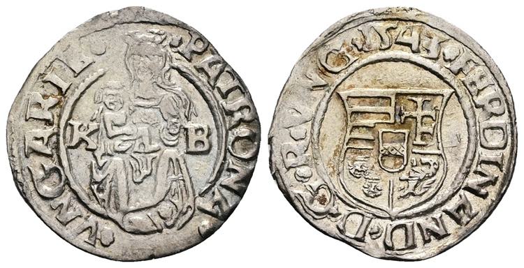 Ferdinand I. 1522-1558-1564 Denar, ... 