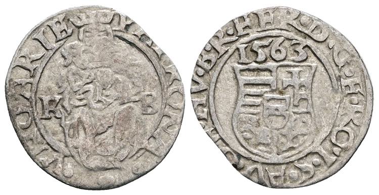 Ferdinand I. 1526-1564 Denar, 1563 ... 