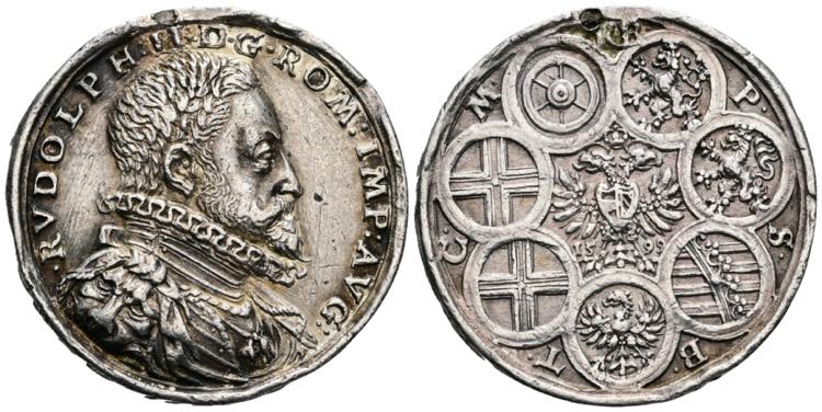Rudolph II. 1576-1612 Medaille, ... 