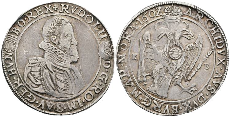 Rudolph II. 1576-1612 Taler, 1602 ... 
