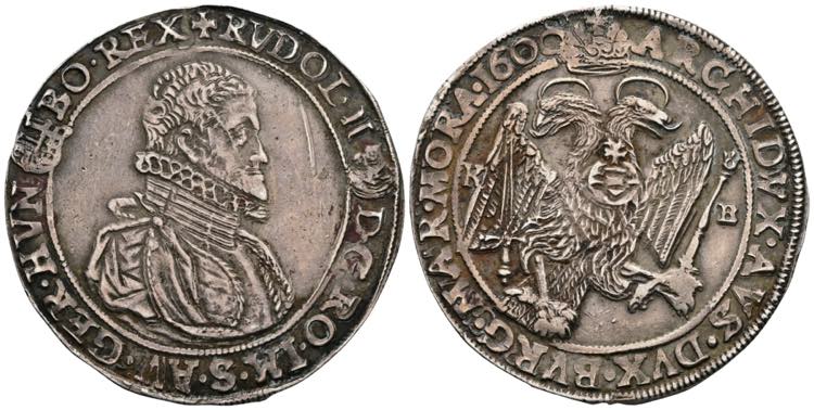 Rudolph II. 1576-1612 1/2 Taler, ... 