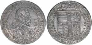 Erzherzog Maximilian 1590-1618 Taler, 1614. ... 