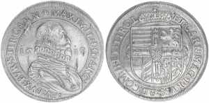 Erzherzog Maximilian 1590-1618 Taler, 1618. ... 