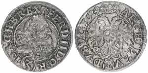 Ferdinand II. 1619-1637 Groschen, 1629 HR. ... 