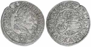 Ferdinand II. 1619-1637 Groschen, 1637. Graz ... 