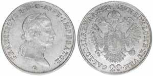 Franz II. (I.) 1792-1835 20 Kreuzer, 1832 C. ... 