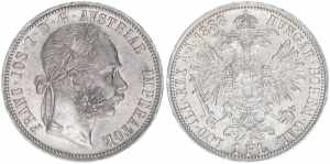 Franz Joseph I. 1848-1916 1 Gulden, 1888. ... 