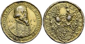 Ferdinand I. 1521-1564 Medaille, 1564. von ... 