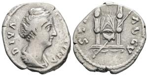 Faustina Maior +141, Gattin des Antoninus ... 
