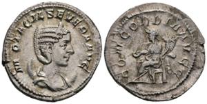 Otacilia Severa +249 Gattin des Philippus I. ... 