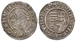 Rudolph II. 1576-1612 Denar, 1580 KB. ... 