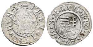Rudolph II. 1576-1612 Denar, 1580 KB. ... 