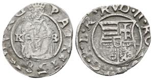 Rudolph II. 1576-1612 Denar, 1581 KB. ... 