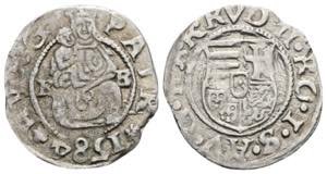 Rudolph II. 1576-1612 Denar, 1584 KB. ... 