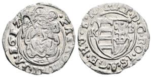 Matthias 1612-1619 Denar, 1617 KB. Kremnitz ... 