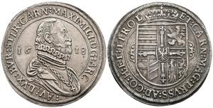 Erzherzog Maximilian 1612-1618 Taler, 1618. ... 