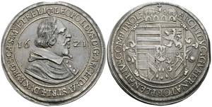 Erzherzog Leopold V. 1619-1632 Taler, 1621. ... 