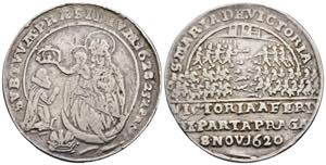 Ferdinand II. 1618-1637 Silbermedaille, ... 