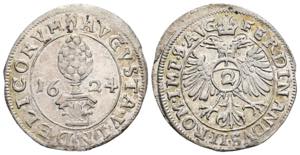 Ferdinand II. 1618-1637 1/2 Reichsbatzen, ... 
