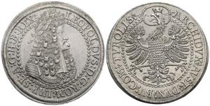 Leopold I. 1657-1705 Doppeltaler, ohne Jahr. ... 