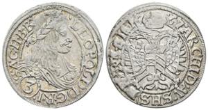 Leopold I. 1657-1705 3 Kreuzer, 1667 SHS. ... 