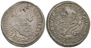 Leopold I. 1657-1705 3 Kreuzer, 1701 IA. ... 