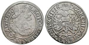 Leopold I. 1657-1705 3 Kreuzer, 1670 SHS. ... 