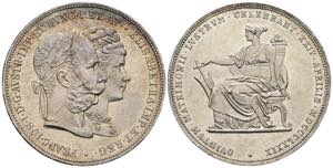 Franz Joseph I. 1848-1916 2 Gulden, 1879 A. ... 