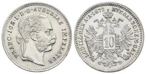 Franz Joseph I. 1848-1916 10 Kreuzer, 1872. ... 