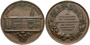 Franz Joseph I. 1848-1916 Bronzemedaille, ... 