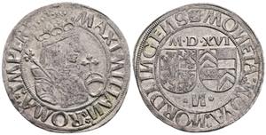 Maximilian I. 1490-1519 Batzen, 1516. ... 