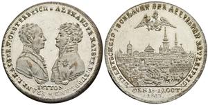 Franz II.(I.) 1792-1835 Jeton, 1813. ... 