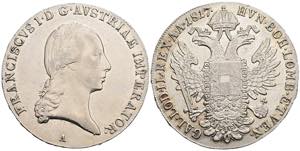 Franz II.(I.) 1792-1835 Taler, 1817 A. Wien ... 