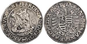 Ferdinand I. 1522-1558-1564 Taler, 1548. Mm. ... 