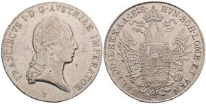 Franz II.(I.) 1792-1835 Taler, 1818 V. Franz ... 
