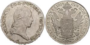 Franz II.(I.) 1792-1835 Taler, 1819 C. Prag ... 