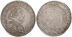 Ferdinand II.1619-1637 Taler, 1625 II E. ... 