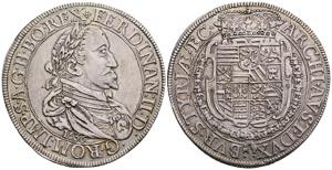 Ferdinand II. 1619-1637 Taler, 1636. Graz ... 