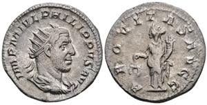 Philippus I. Arabs 244-249 Römisches Reich ... 